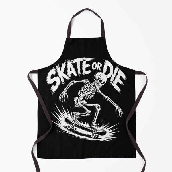 Item preview, Skate or Die – Skeleton Skateboard Trick Graphic designed and sold by teevoxx.