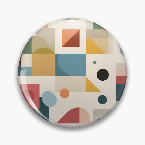 Item preview, Abstract Geometric Pattern – Modern and Colorful Design designed and sold by LoomisDreams.