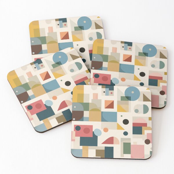 Item preview, Abstract Geometric Pattern – Modern and Colorful Design designed and sold by LoomisDreams.