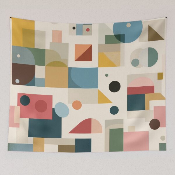 Item preview, Abstract Geometric Pattern – Modern and Colorful Design designed and sold by LoomisDreams.