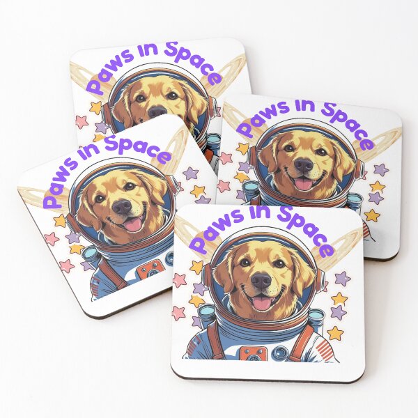 Item preview, Paws in Space – Cute Astronaut Dog Design designed and sold by M.Store.