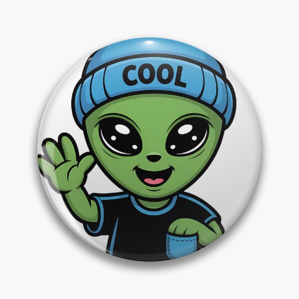 Artikelvorschau, Cooles Alien in Beanie – Süßes außerirdisches Design entworfen und verkauft von WanDee2025.