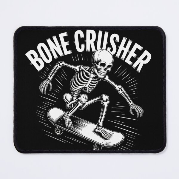 Item preview, Bone Crusher – Bold Skeleton Skateboarding Graphic designed and sold by teevoxx.