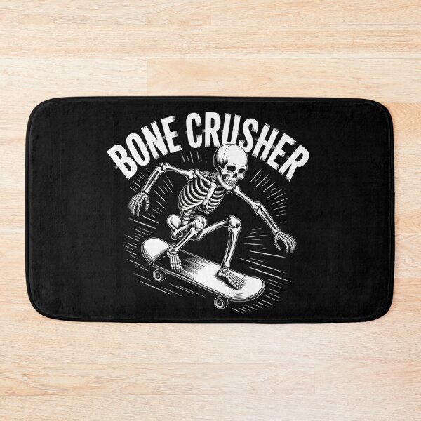 Item preview, Bone Crusher – Bold Skeleton Skateboarding Graphic designed and sold by teevoxx.