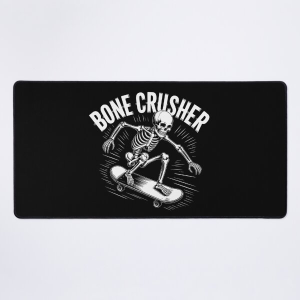 Item preview, Bone Crusher – Bold Skeleton Skateboarding Graphic designed and sold by teevoxx.