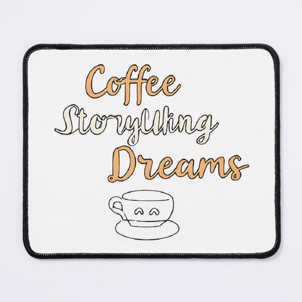Item preview, coffee writing and storytelling dreams designed and sold by Coffread.