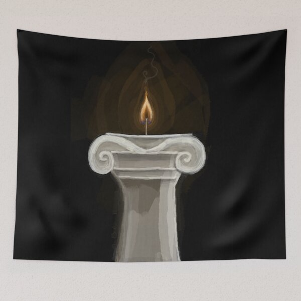 Item preview, c○lumn candle designed and sold by RainydayRaccoon.