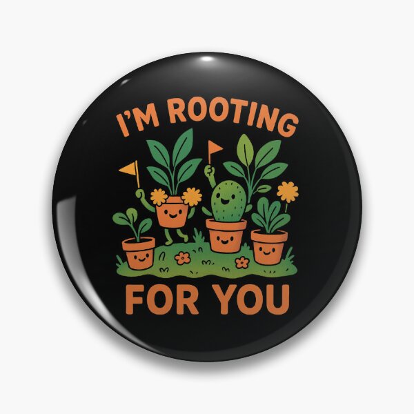 Item preview, I’m Rooting for You – Cute Plant Positivity Design designed and sold by teevoxx.