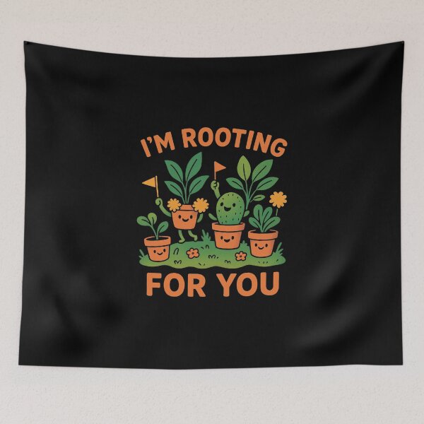 Item preview, I’m Rooting for You – Cute Plant Positivity Design designed and sold by teevoxx.