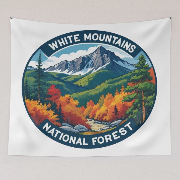 Item preview, White Mountain National Forest New Hampshire Sign designed and sold by hemp3x.