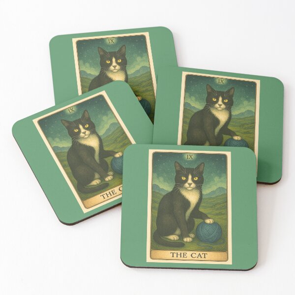 Item preview, The Cat - Tarot Edition designed and sold by Ophelia's Wardrobe.