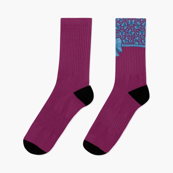 Item preview, Blue bow with a ribbon dividing it into a burgundy background with a pattern and without a pattern designed and sold by Cherevan.