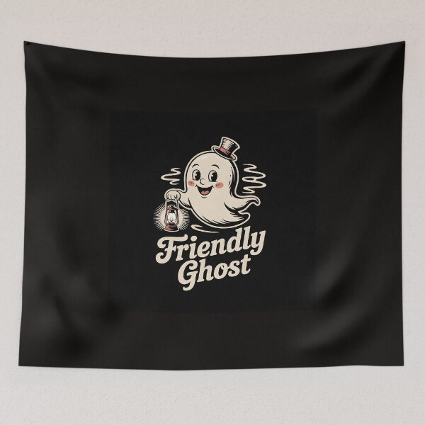 Item preview, Friendly ghost designed and sold by trendspatterns.