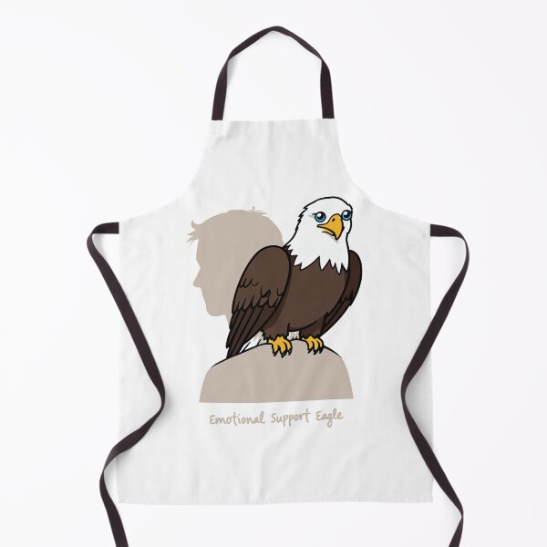 Item preview, Emotional Support Eagly | Funny Eagle Sidekick designed and sold by pick-o-print.