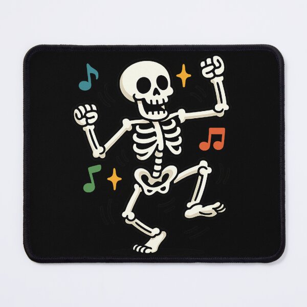 Item preview, Groovy Skeleton Dance – Cartoon Party Bones designed and sold by ArcadiaSilence.