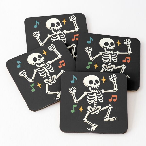 Item preview, Groovy Skeleton Dance – Cartoon Party Bones designed and sold by ArcadiaSilence.