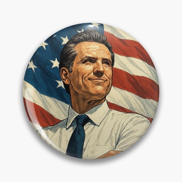 Item preview, ' Gavin Newsom ~ Fight For Democracy ' Original design concept. designed and sold by VASSdesign.