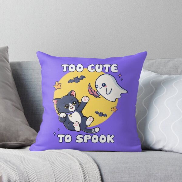 Item preview, Cute spooky cat art - cute Little cat ghost designed and sold by Magsu.art.