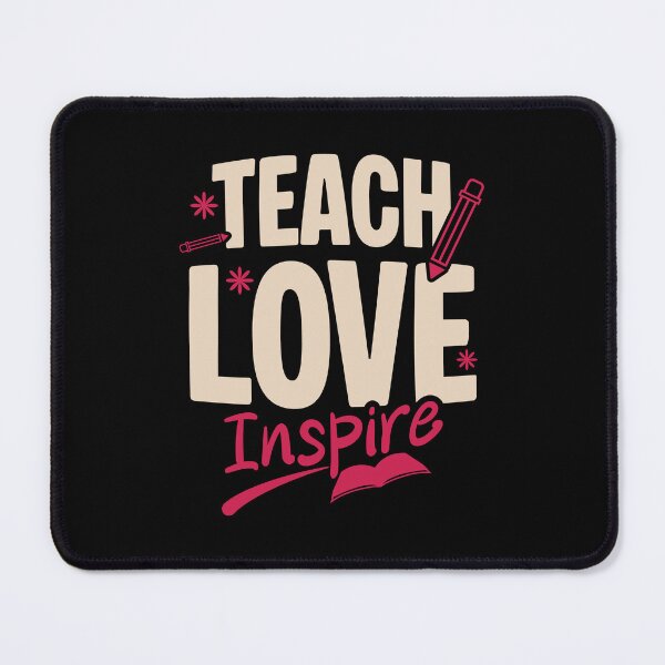 Item preview, Teach Love Inspire - Retro Teacher Kids Back To School designed and sold by JavaGraph.