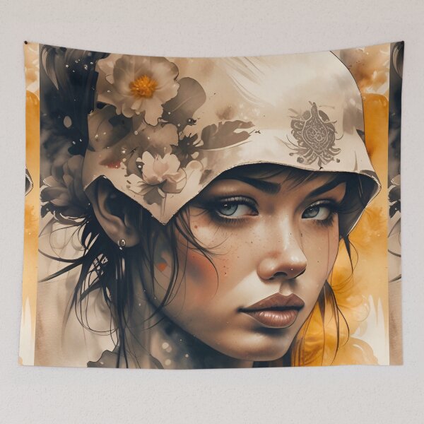 Item preview, Flapper Pinup Girl  designed and sold by MatrixTattoo.