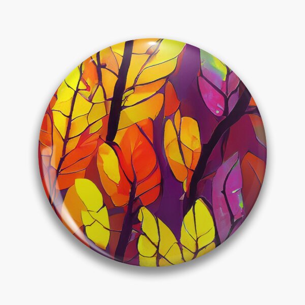 Item preview, Hojas de otoño pintadas abstractas designed and sold by BeJolley.