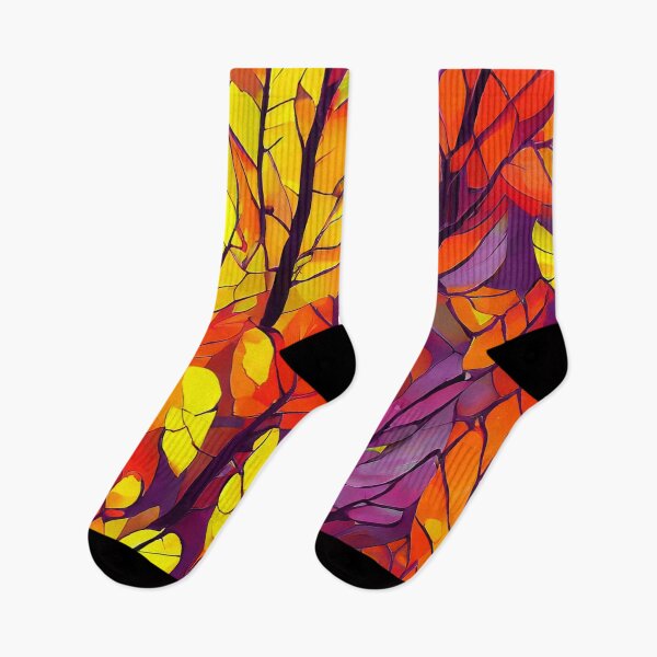 Item preview, Abstract Painted Fall Leaves designed and sold by BeJolley.