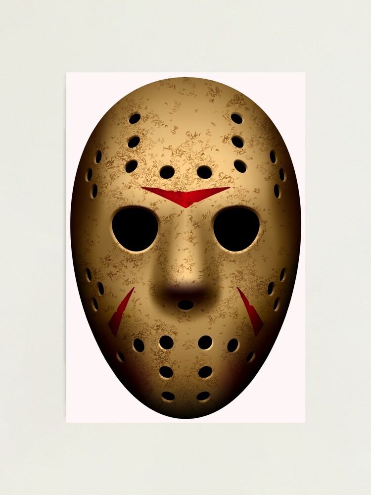 Friday The 13th Jason Voorhees Mask Iron On Patch