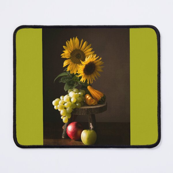 Item preview, Still life with sunflower and fruits designed and sold by RenataPhoto.