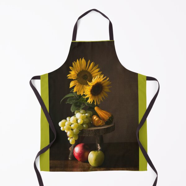 Item preview, Still life with sunflower and fruits designed and sold by RenataPhoto.