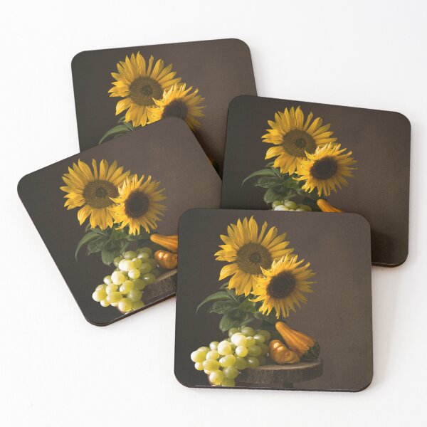 Item preview, Still life with sunflower and fruits designed and sold by RenataPhoto.