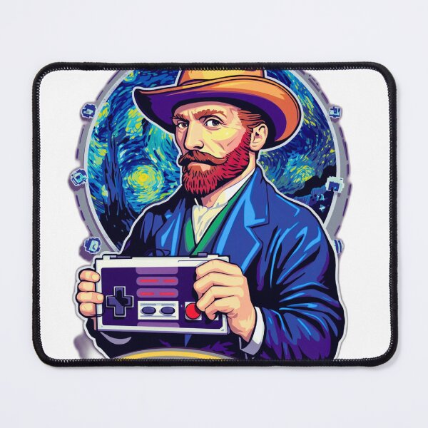 Item preview, Vincent Van Gogh Retro-Gaming 2.0 designed and sold by Pixelogia.