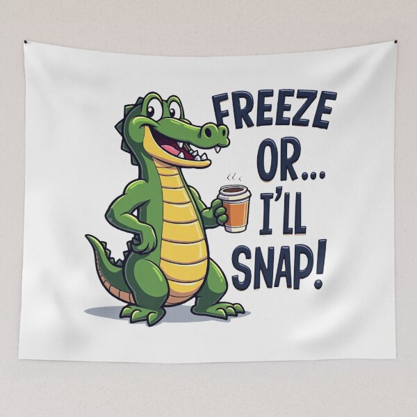 Item preview, Funny Cold-Blooded Gator ICE Agent Tee & Mug Design designed and sold by designsjmc.