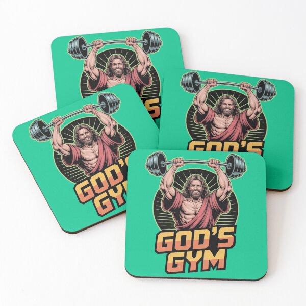 Item preview, God’s Gym – 80s Throwback Parody designed and sold by GENX-AUTISM-DAD.