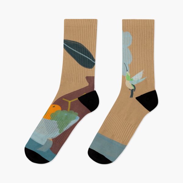 Item preview, Fruit and hummingbird designed and sold by MonicaStudio.