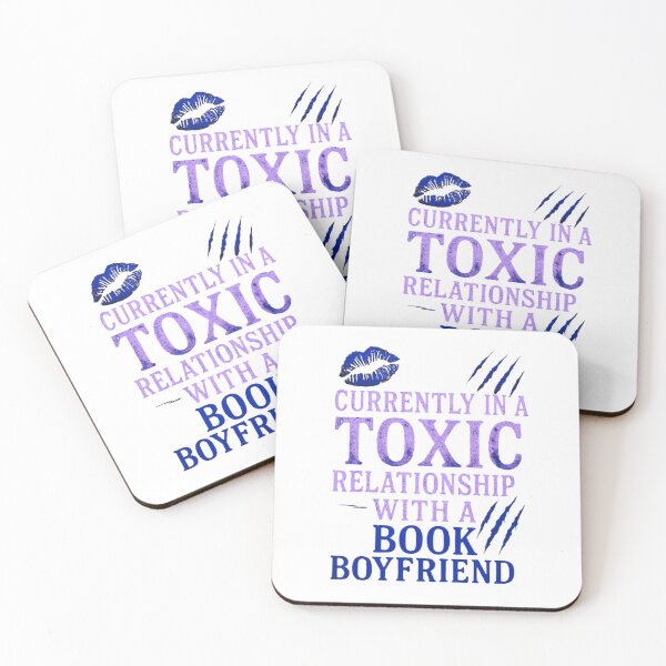 Item preview, Toxic relationship with book boyfriend  designed and sold by Fictional and Feral.