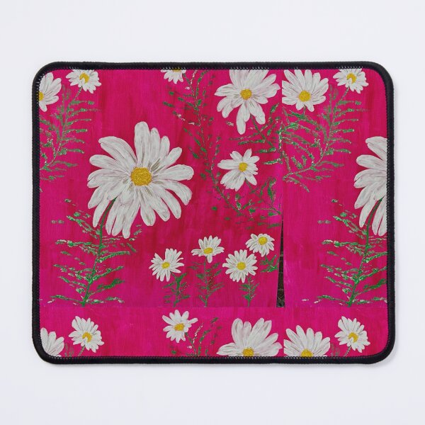 Item preview, Margaritas sobre rosa designed and sold by Ruth Breen Artwork .