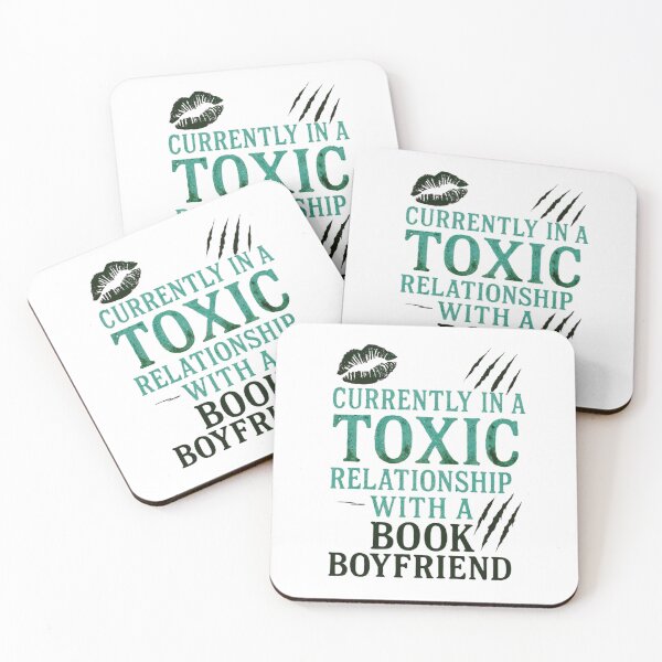 Item preview, Toxic relationship with book boyfriend  designed and sold by Fictional and Feral.