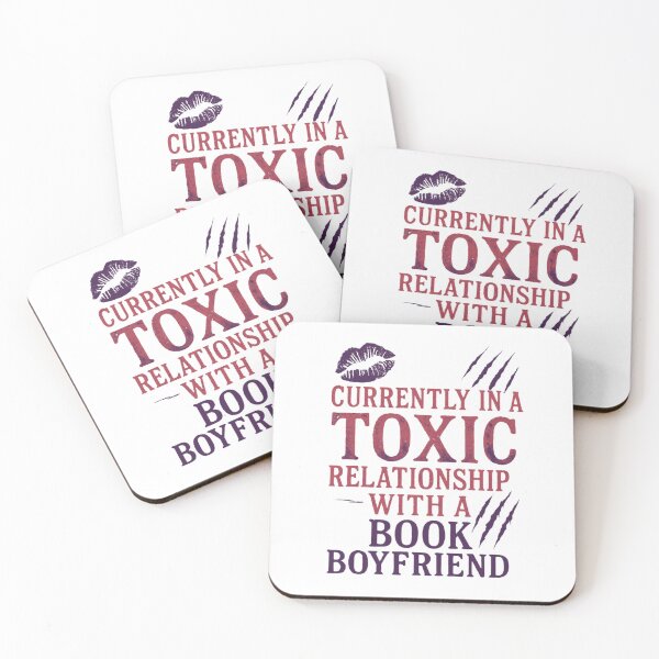 Item preview, Toxic relationship with book boyfriend  designed and sold by Fictional and Feral.