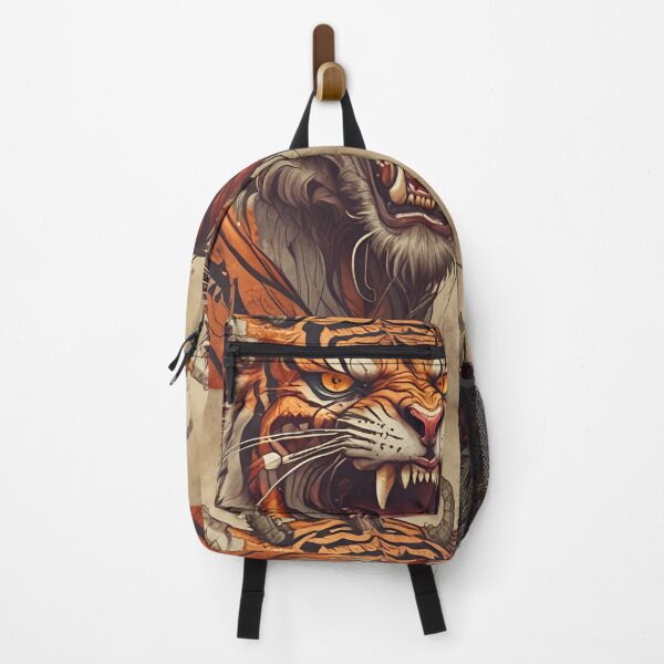 Item preview, Horned Tiger designed and sold by MatrixTattoo.