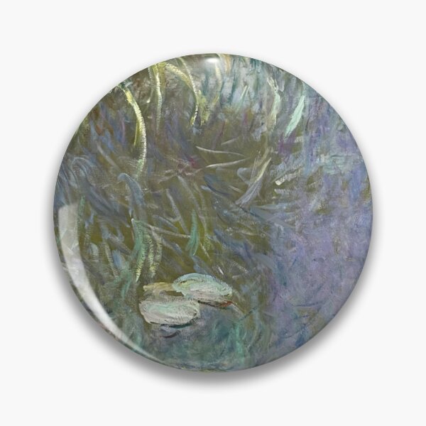 Item preview, Detail of a Monet Waterlilies Painting designed and sold by ricoflinn.