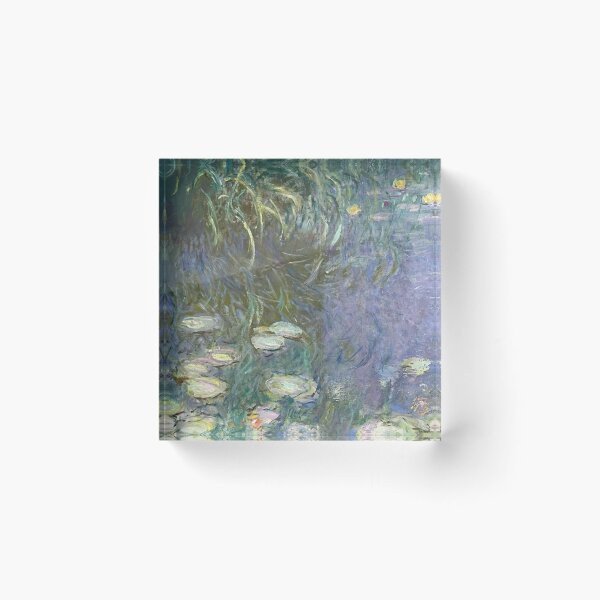 Item preview, Detail of a Monet Waterlilies Painting designed and sold by ricoflinn.