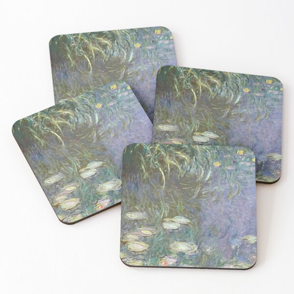 Item preview, Detail of a Monet Waterlilies Painting designed and sold by ricoflinn.