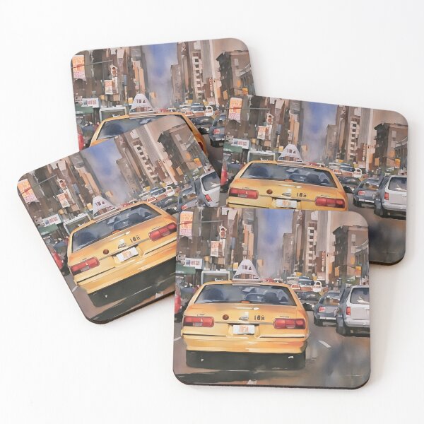Item preview, Taxi Tailgating designed and sold by RCWatercolours.