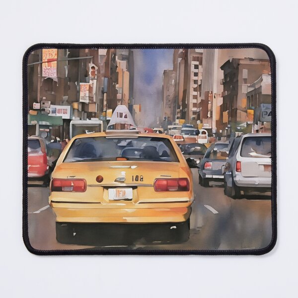 Item preview, Taxi Tailgating designed and sold by RCWatercolours.