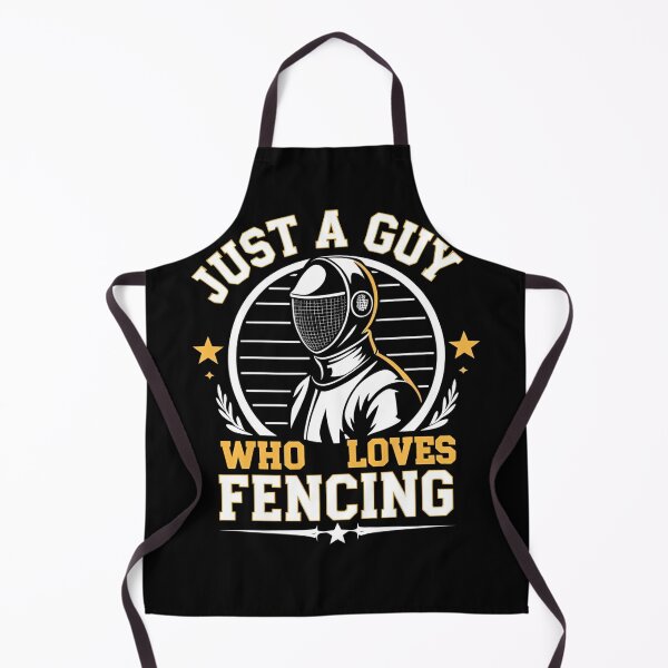 Item preview, Just A Guy Who Loves Fencing designed and sold by I-wanna-T-shirt.