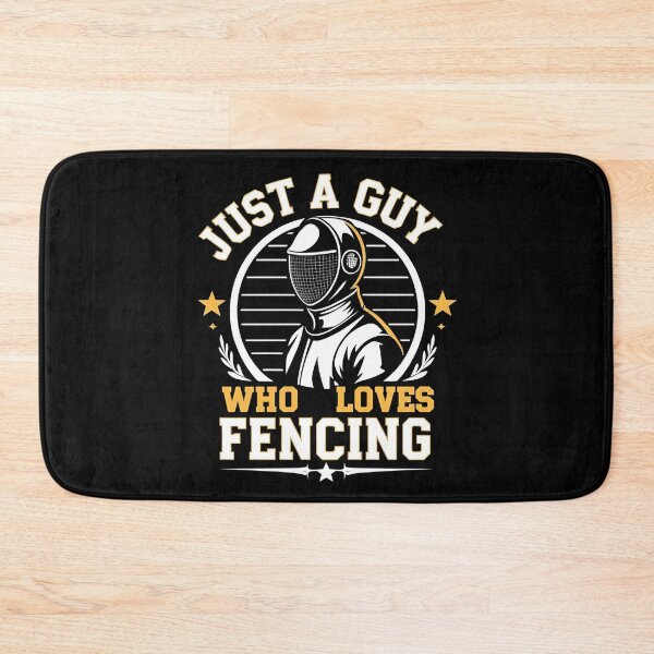 Item preview, Just A Guy Who Loves Fencing designed and sold by I-wanna-T-shirt.