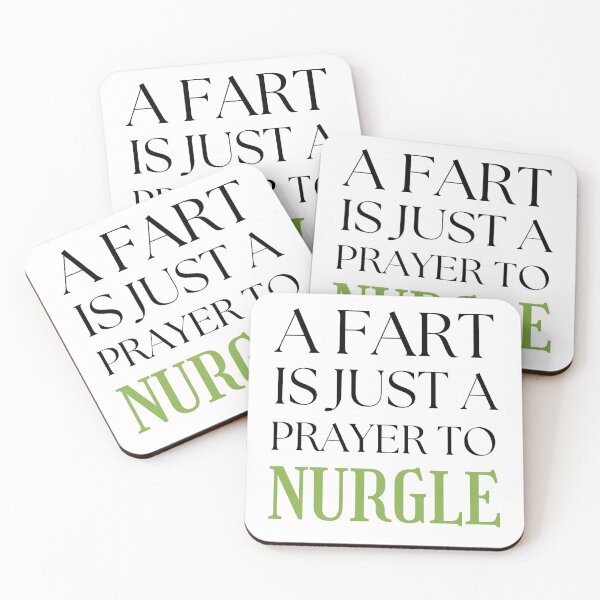 Item preview, A Fart is Just a Prayer to Nurgle - Dark -  designed and sold by StupidFoxDesign.