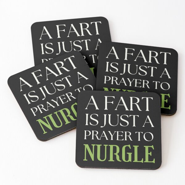 Item preview, A Fart is Just a Prayer to Nurgle - Light -  designed and sold by StupidFoxDesign.