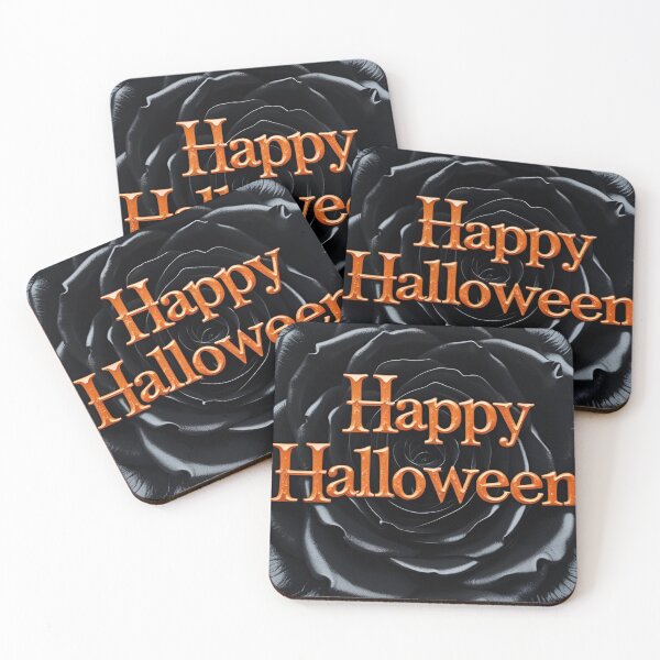 Item preview, black rose on Halloween designed and sold by BUMMERANG.
