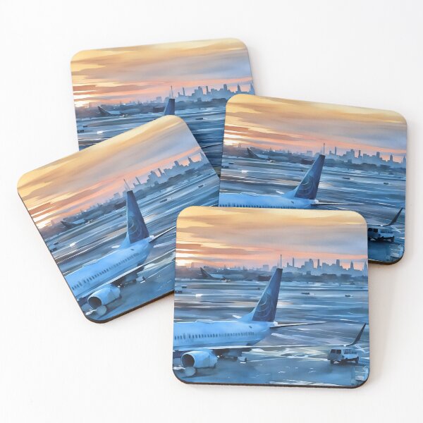 Item preview, Last Light at La Guardia designed and sold by RCWatercolours.